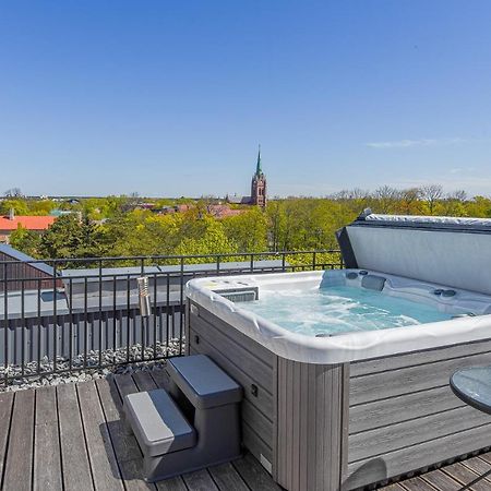 Sea View Penthouse Terrace Palanga Old Town Apartment Exterior photo