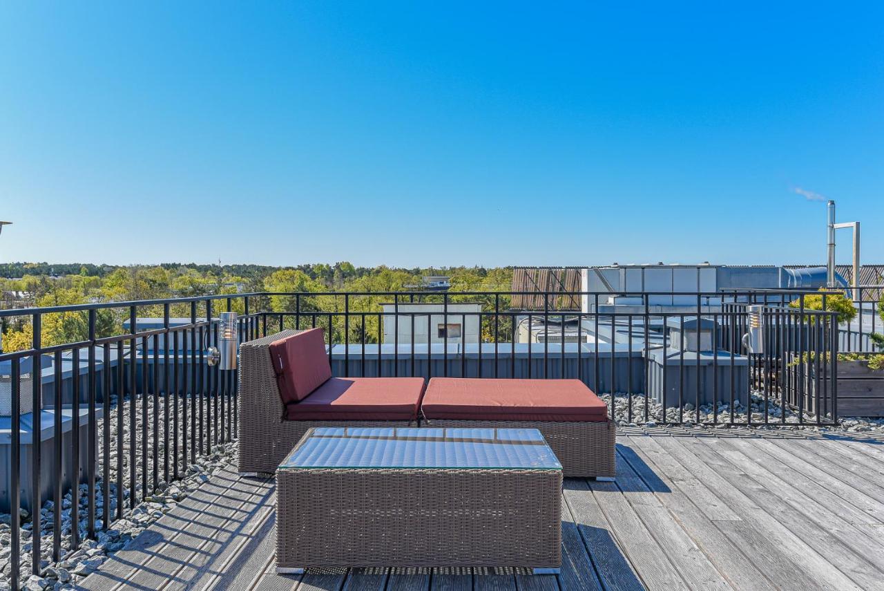 Sea View Penthouse Terrace Palanga Old Town Apartment Exterior photo