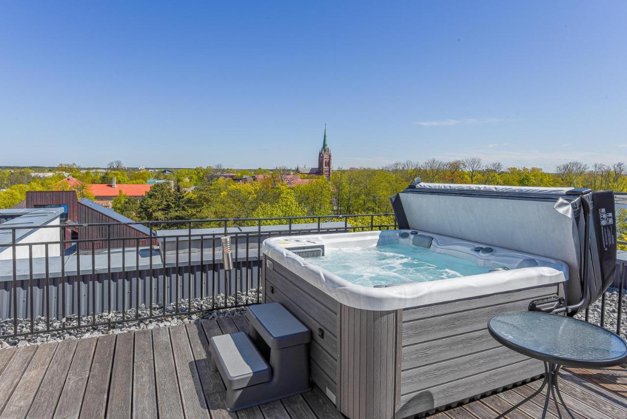 Sea View Penthouse Terrace Palanga Old Town Apartment Exterior photo
