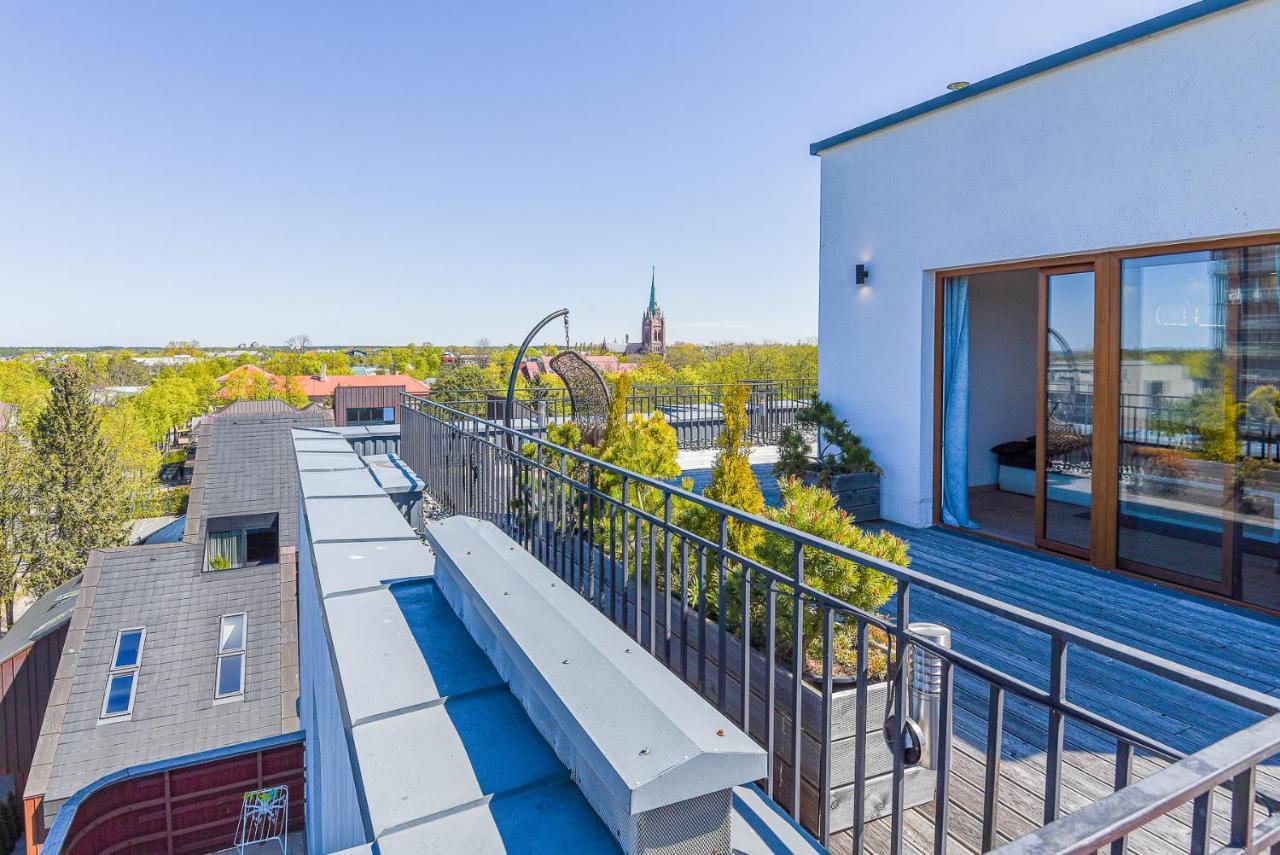 Sea View Penthouse Terrace Palanga Old Town Apartment Exterior photo