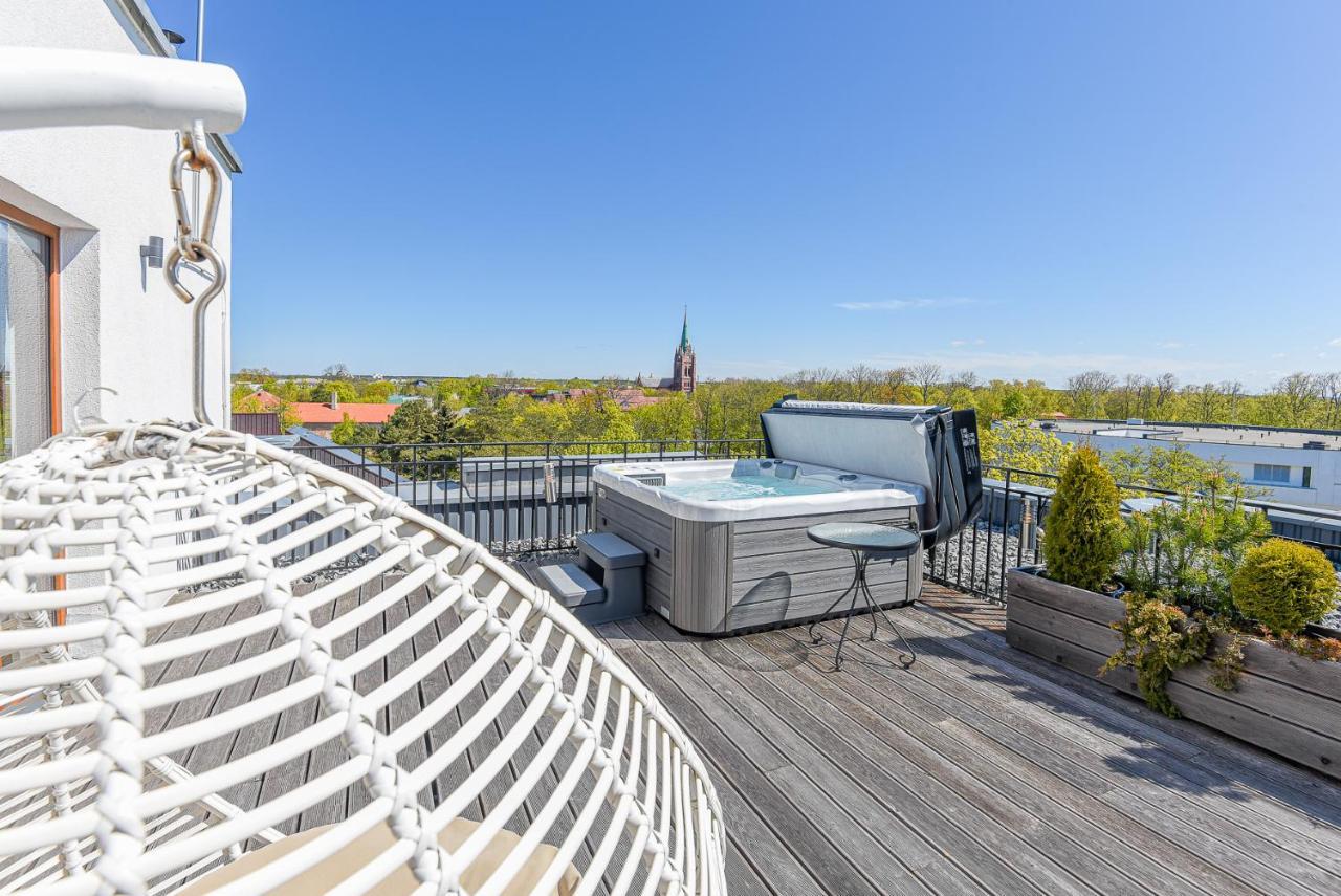 Sea View Penthouse Terrace Palanga Old Town Apartment Exterior photo