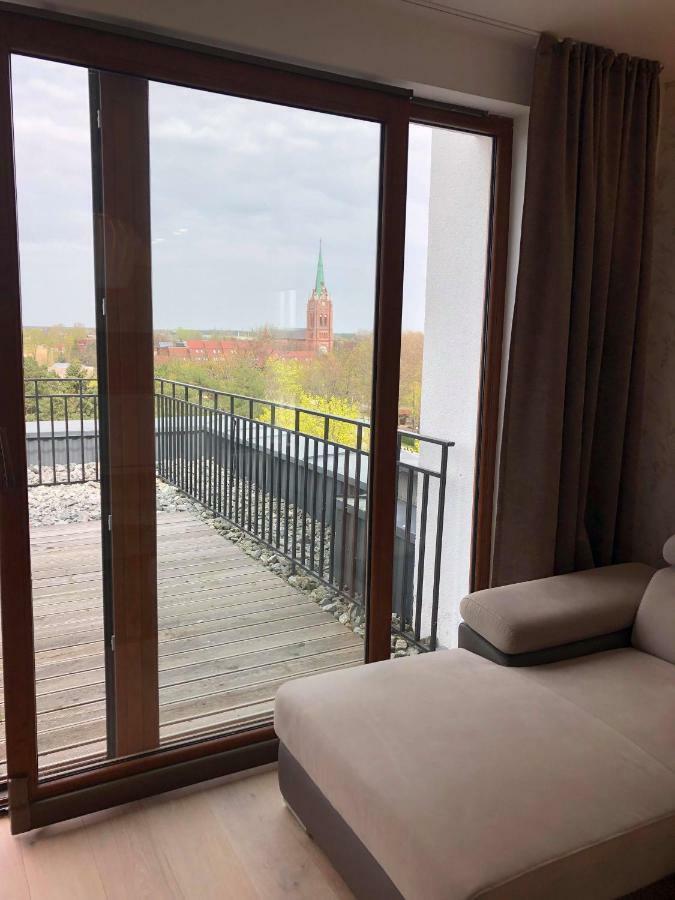Sea View Penthouse Terrace Palanga Old Town Apartment Exterior photo